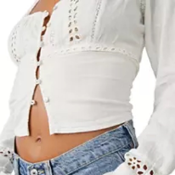 Free People Joi Blouse - Picture 2 of 7